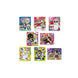 Assortiment complet des 8 figurines acrylique Gintama x Okawabukubu Megahouse