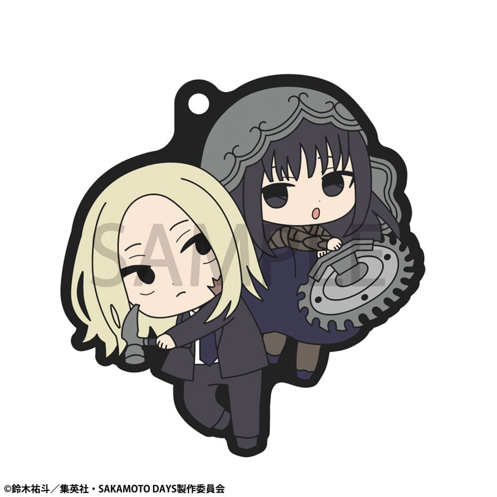 Emballage boîte-mystère de l'assortiment de charms Sakamoto Days