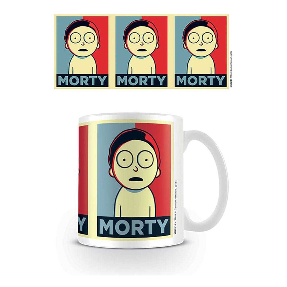 Mug Rick et Morty Morty Campaign officiel de Pyramid International, vue de face