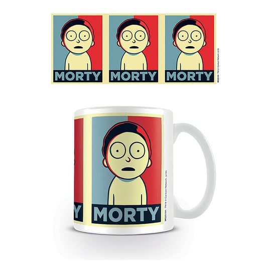 Mug Rick et Morty Morty Campaign officiel de Pyramid International, vue de face