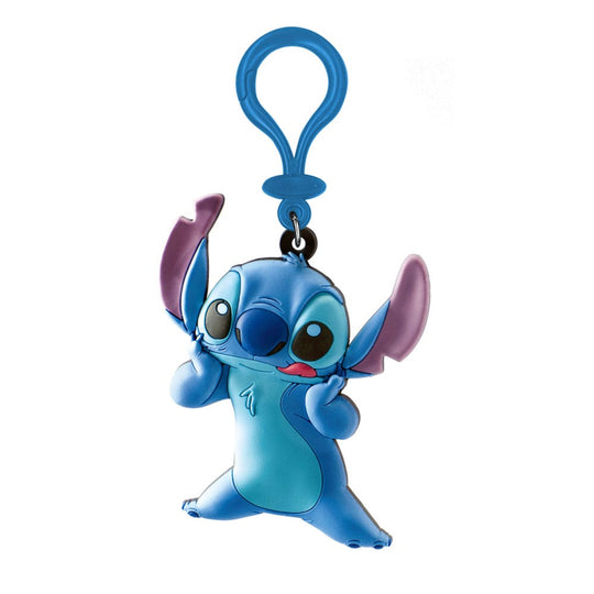 Porte-clés sac à dos Stitch Lilo & Stitch officiel Monogram Int. en PVC