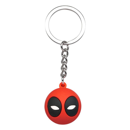 Porte-clés Deadpool Ball officiel Marvel par Monogram Int., design unique et licence garantie