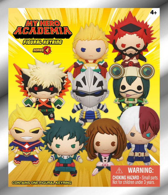 Porte-clés My Hero Academia 3D accroché à un sac à dos