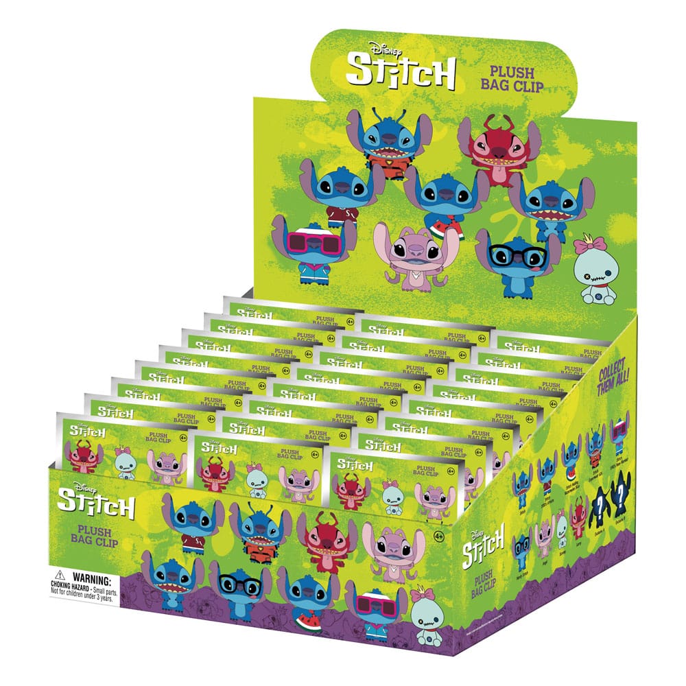 Détail de la texture douce de la peluche Stitch du porte-clés