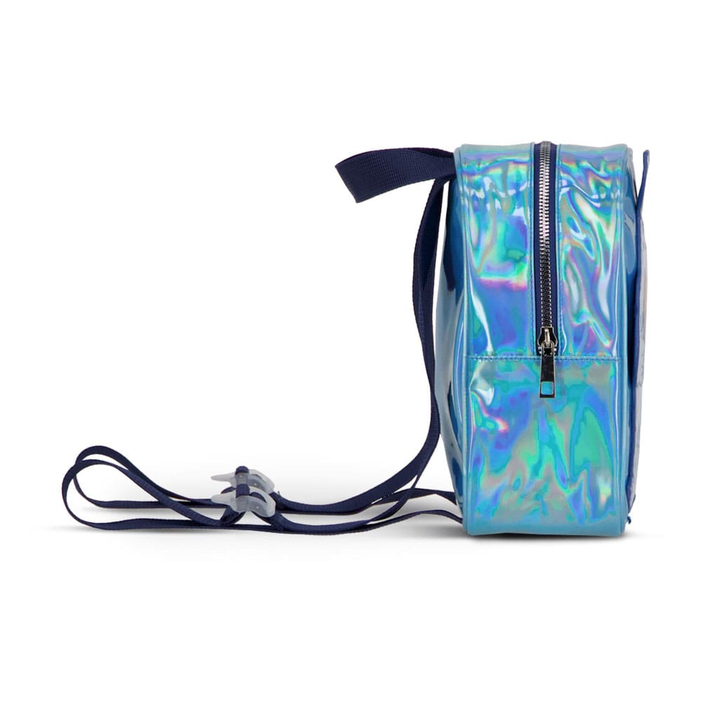 Vue arrière du mini sac à dos Cookie Monster Shiny avec les bretelles ajustables