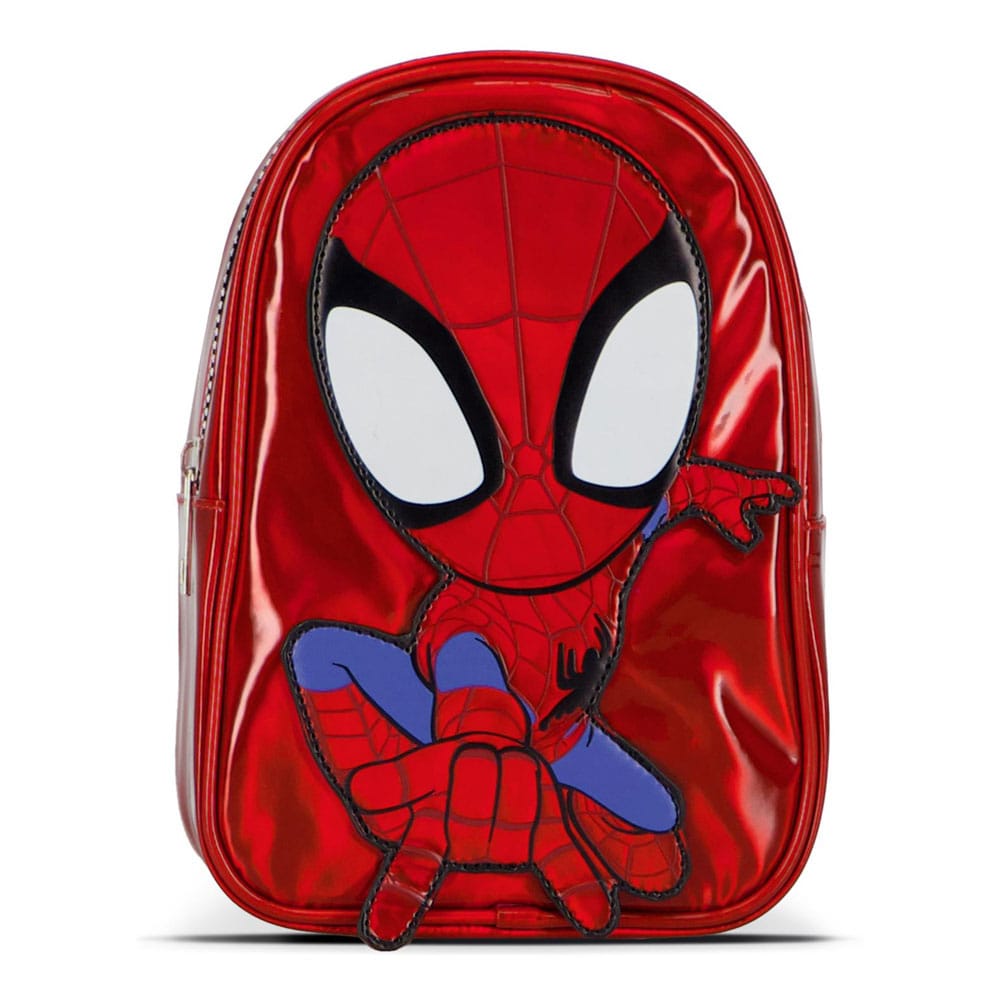 Mini sac à dos Spider-Man Shiny Marvel Difuzed vue de face