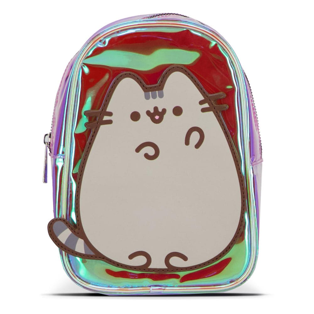 Mini sac à dos Pusheen Shiny officiel Difuzed, vue de face