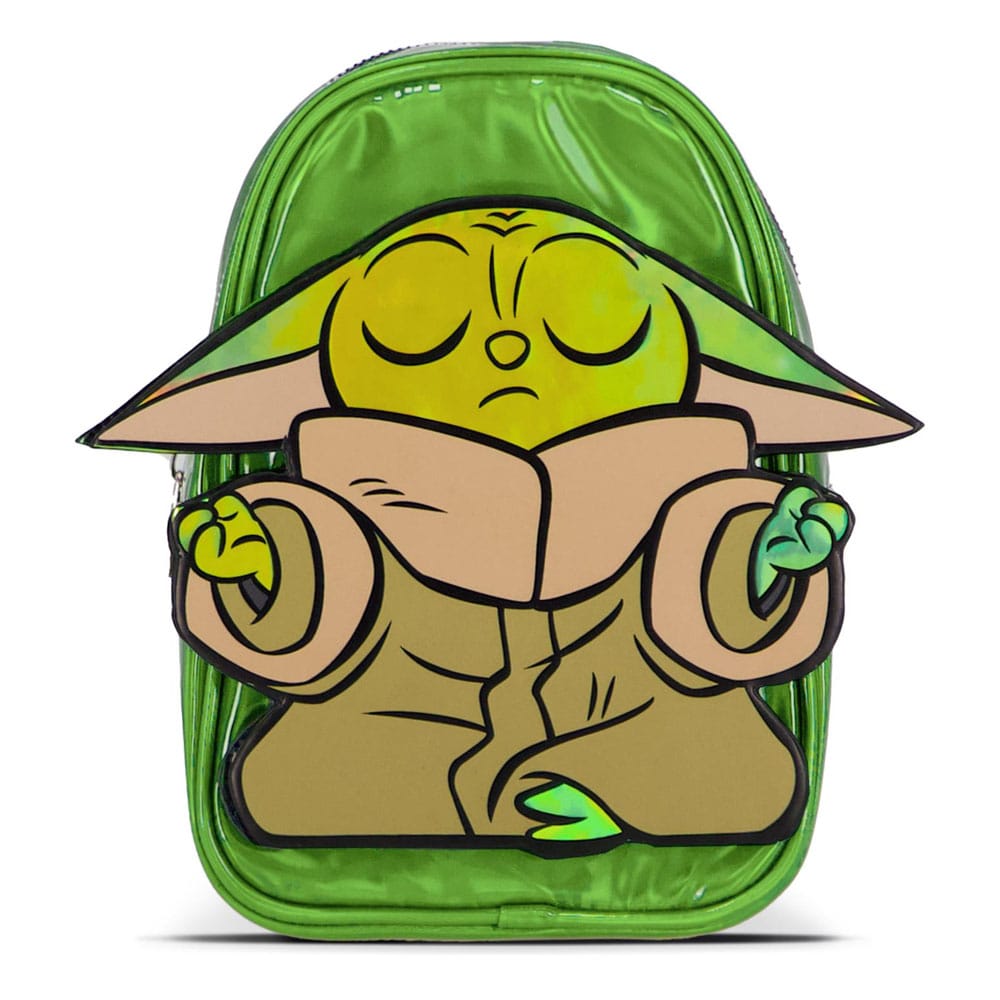 Mini sac à dos Grogu Shiny Star Wars The Mandalorian Difuzed vue de face
