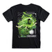 T-Shirt Marvel Rivals Hulk officiel, vue de face, couleur verte intense, logo Heroes Inc.