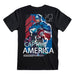 T-Shirt Marvel Rivals Captain America taille L, vue de face