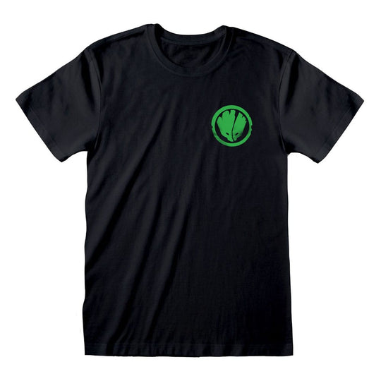 Détail du design Groot sur le T-Shirt Marvel Rivals