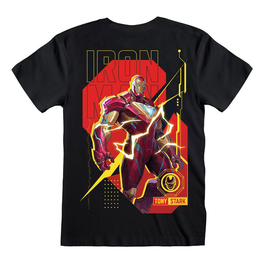 T-Shirt Marvel Rivals Iron Man officiel, vue de face