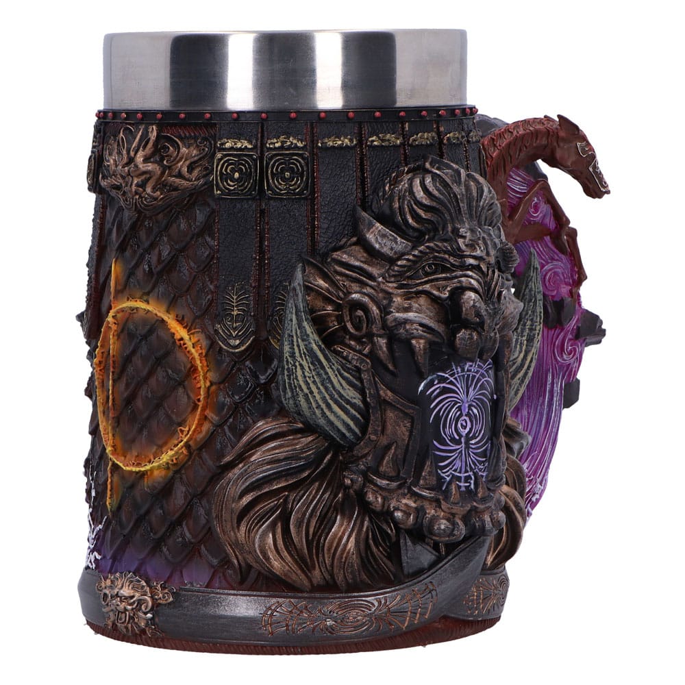 Chope Elden Ring Radahn Nemesis Now, vue arrière montrant les détails de la poignée