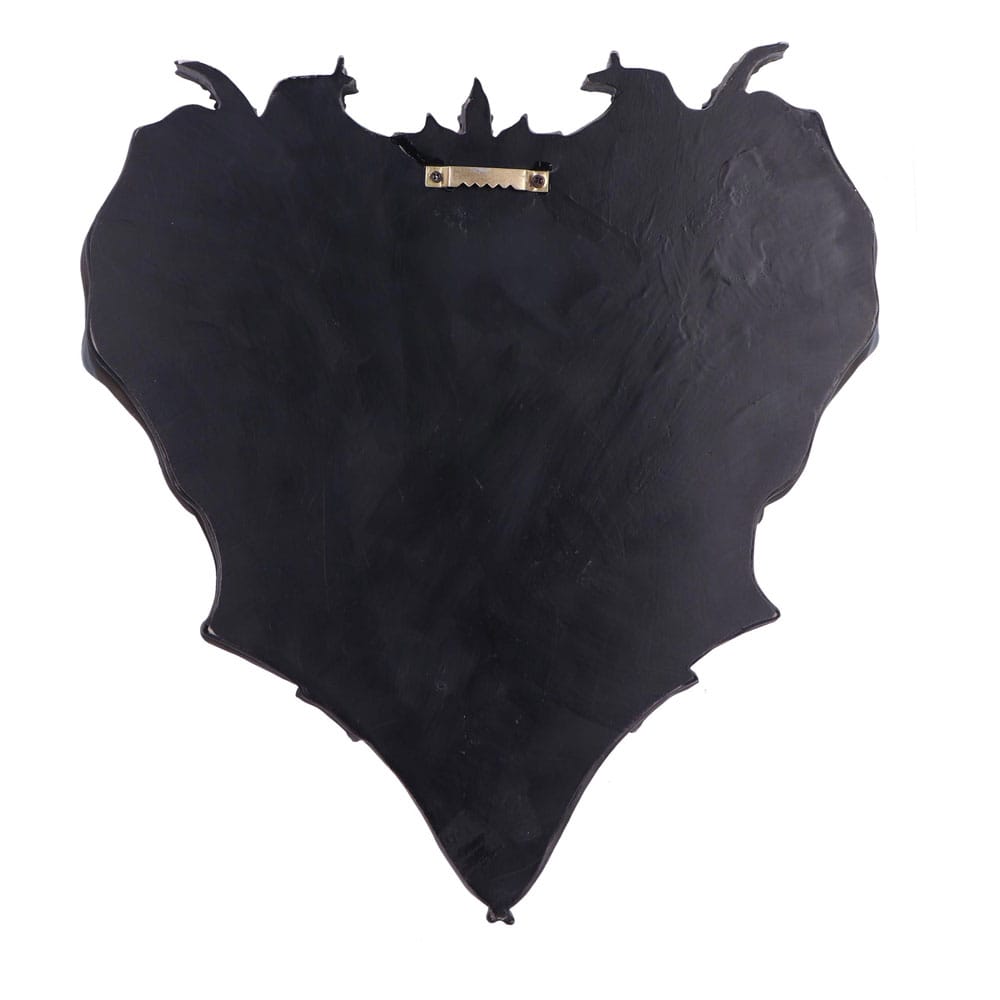 Décoration murale Lilith 30cm sur socle décoratif, perspective latérale