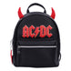 Sac à dos AC/DC officiel Nemesis Now, vue de face avec logo