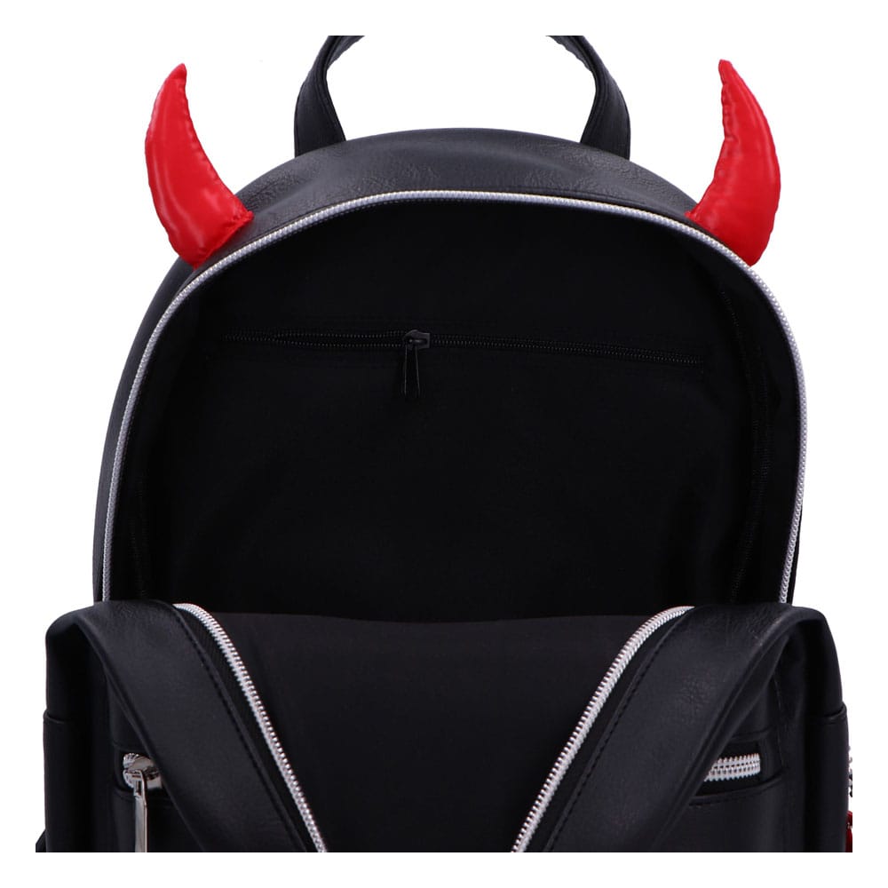 Sac à dos AC/DC Nemesis Now, vue arrière avec bretelles et dos