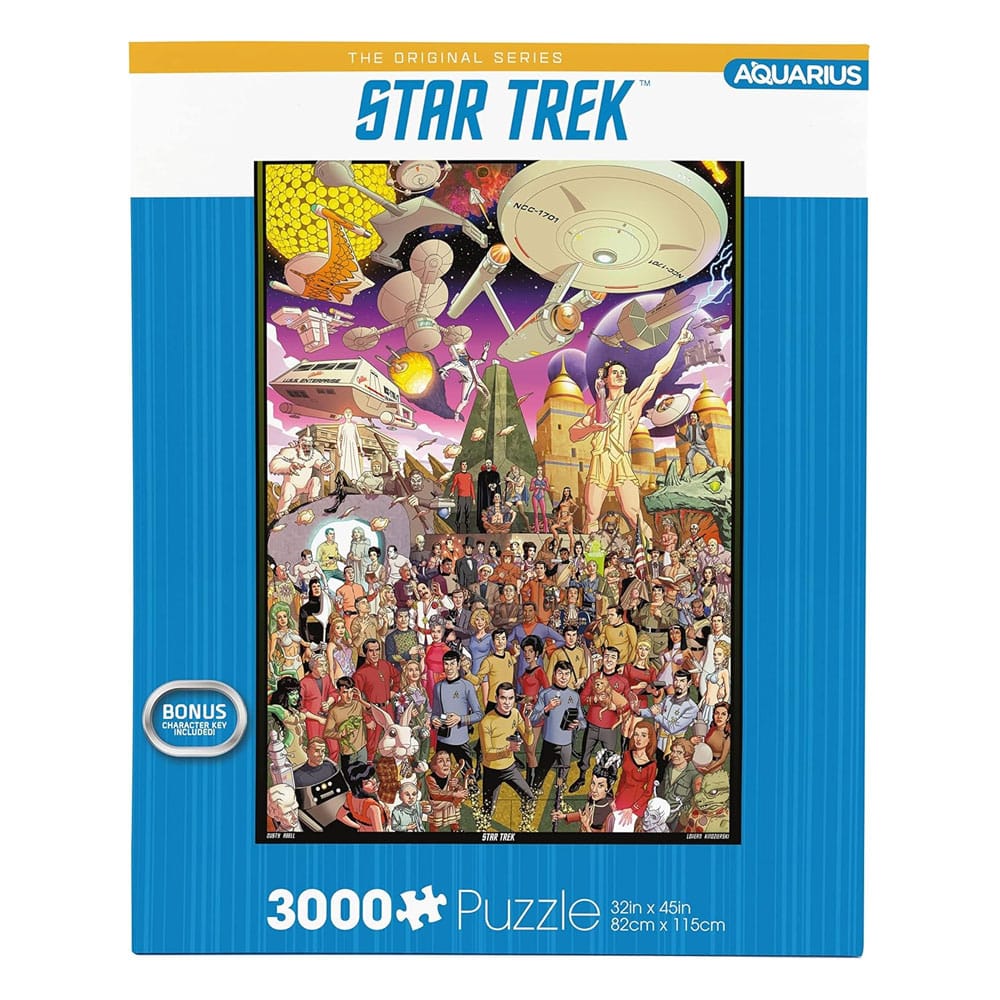 Puzzle Star Trek: The Original Series 3000 pièces, illustration Dusty Abell