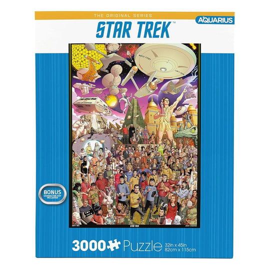 Puzzle Star Trek: The Original Series 3000 pièces, illustration Dusty Abell