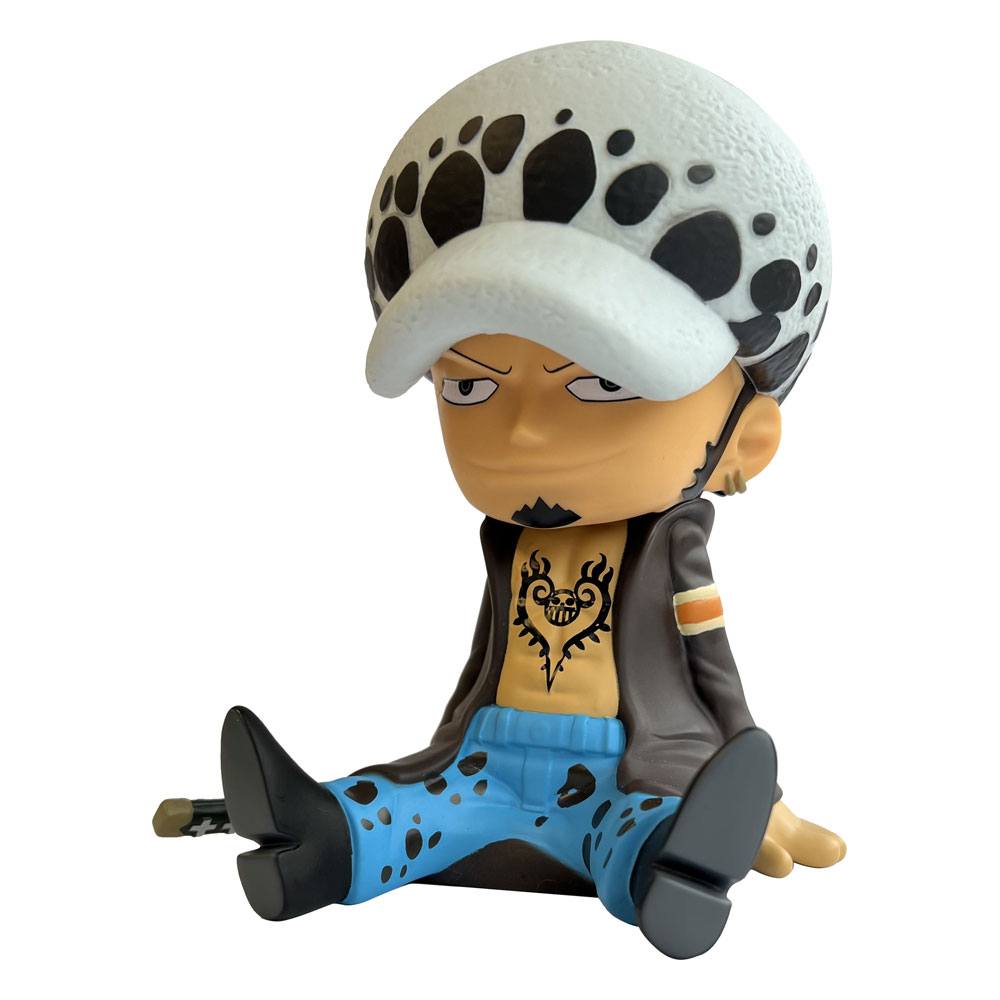 Tirelire One Piece Trafalgar Law PVC 18cm Plastoy peinte à la main
