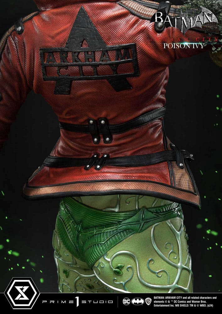 Statuette Poison Ivy Batman Arkham City, vue artistique