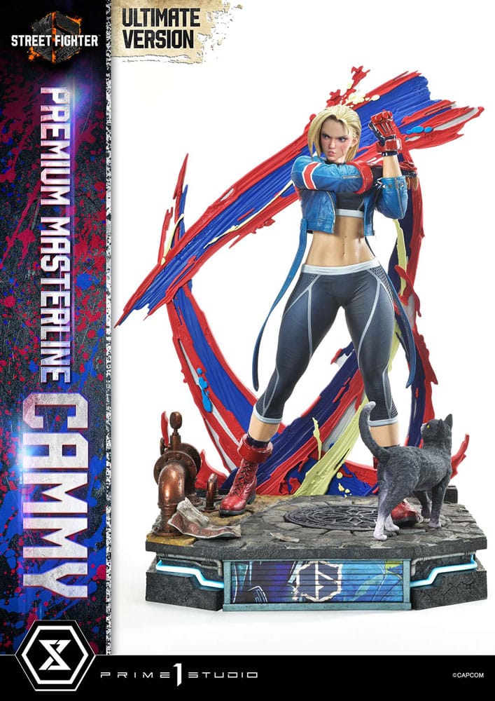 Statuette Cammy Street Fighter 6 Ultimate Premium Masterline 1/4 Prime 1 Studio vue d'ensemble
