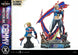Vue latérale de la statuette Cammy 1/4 Prime 1 Studio en pleine action