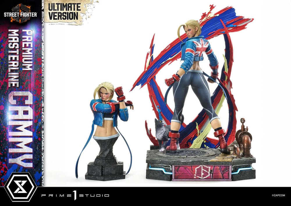 Statuette Cammy Ultimate Premium Masterline avec tous ses accessoires