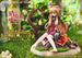 Figurine Raphtalia Young PVC 1/7, pose dynamique, détails du visage et des cheveux.