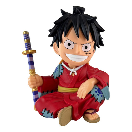 Tirelire One Piece Luffytaro PVC Plastoy vue de face