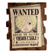 Tirelire One Piece Sanji Wanted Plastoy vue de face
