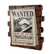 Tirelire One Piece Law Wanted 15 cm avec son avis de recherche