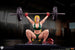 Cammy Street Fighter statuette - Pose Powerlifting dynamique