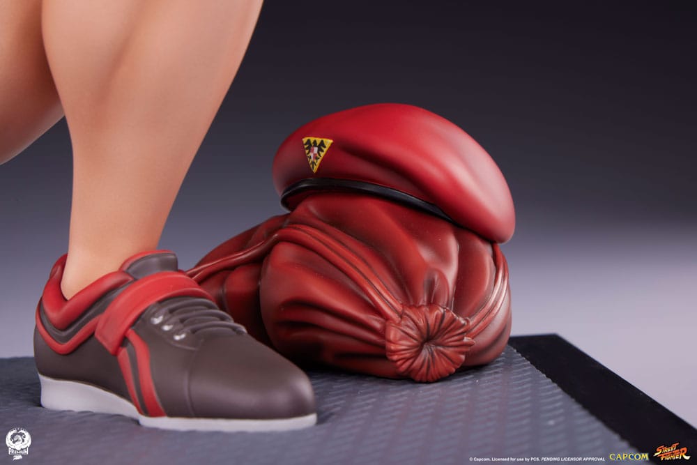 Cammy Street Fighter statuette - Lumière d'ambiance