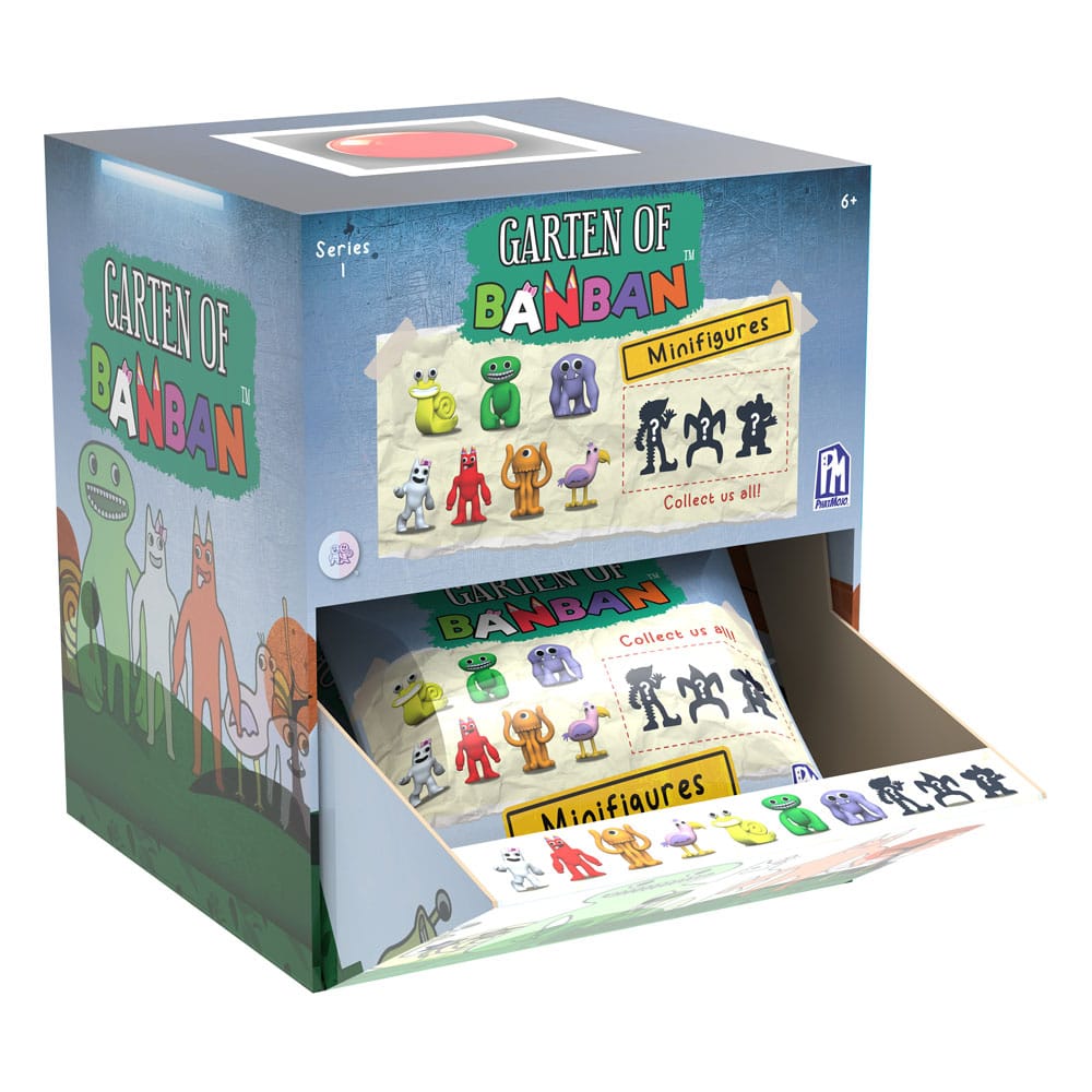 Présentoir complet Garten of Banban Series 1 Phat Mojo avec 24 boîtes mystères