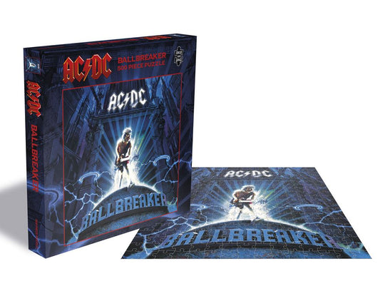 Visuel du puzzle AC/DC Ballbreaker 500 pièces assemblé