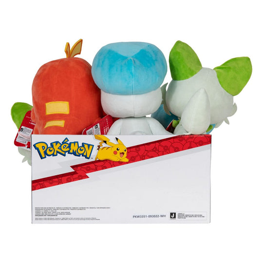 Vue de dos de la peluche Pokémon Coiffeton, licence officielle Jazwares