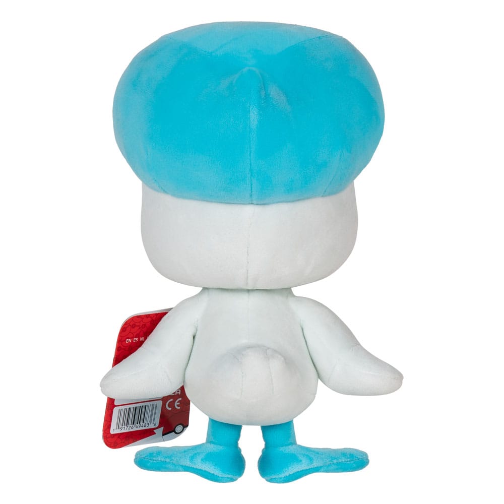 Vue de côté de la peluche Pokémon Chochodile, détails de qualité