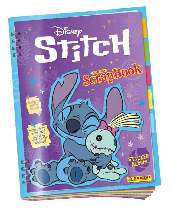 Album de stickers Panini Stitch Super ScrapBook édition allemande