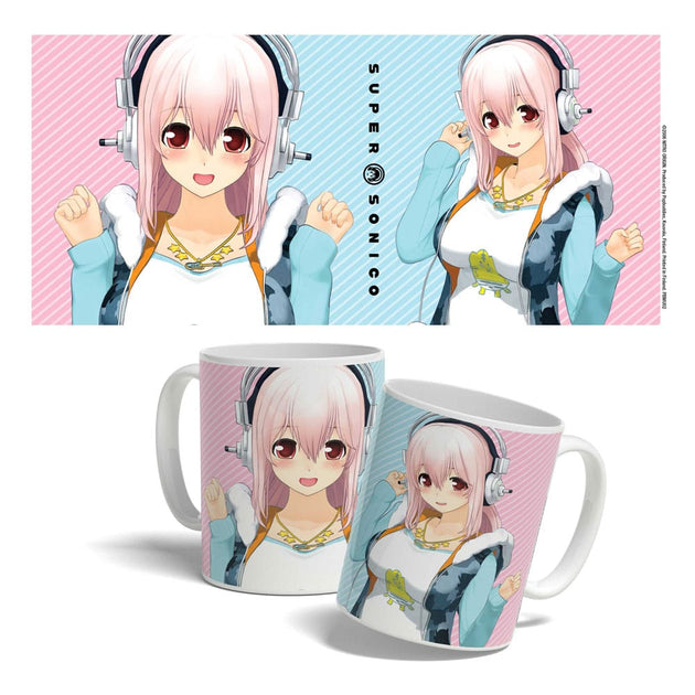 Mug Super Sonico Hoodie 325ml officiel POPbuddies en céramique haute qualité
