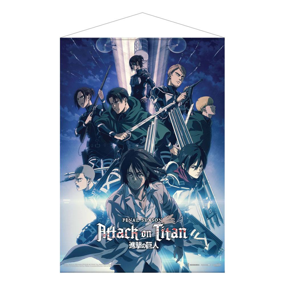 Wallscroll Attack on Titan The Final Season Key Visual 2 50x70 cm