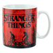 Mug Stranger Things officiel Paladone avec autocollants XL, vue de face