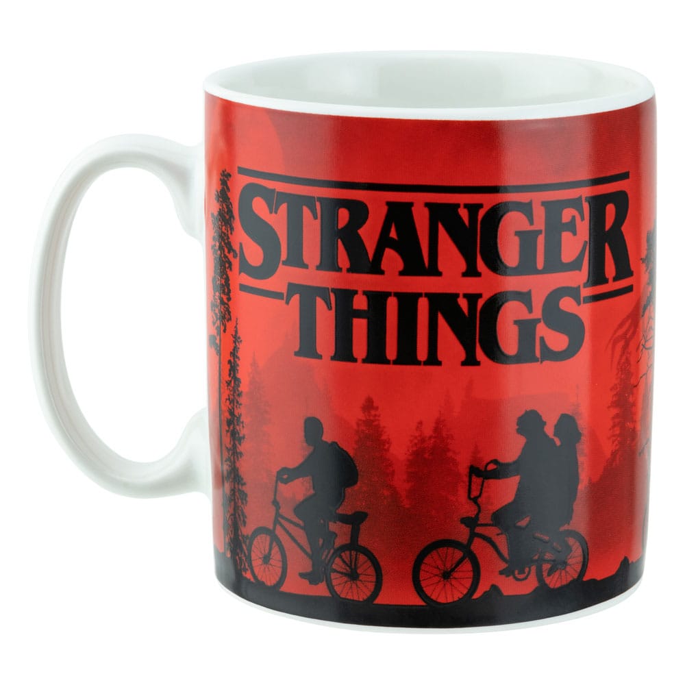 Pack complet mug Stranger Things officiel et autocollants XL Paladone