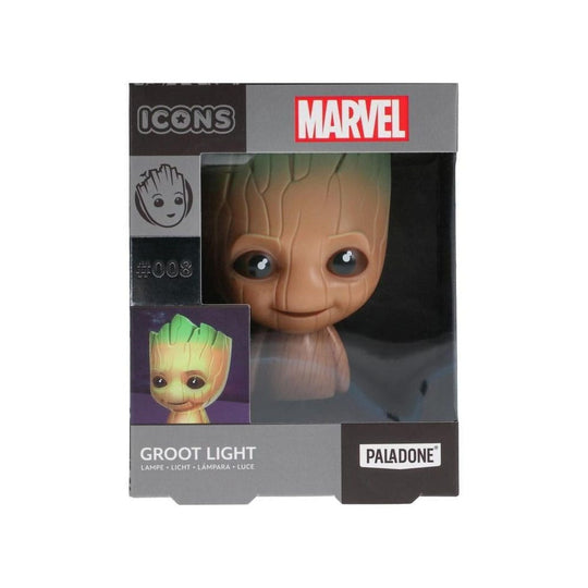 Veilleuse Groot Marvel Paladone, emballage boîte-fenêtre