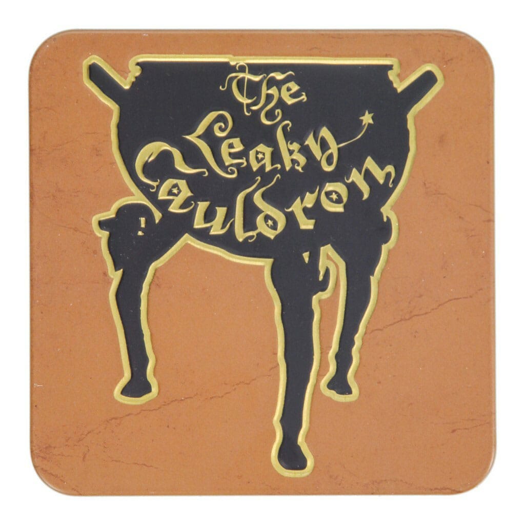 Coffret officiel Harry Potter avec verre Le Chaudron Baveur 550ml et sous-verre assorti Paladone