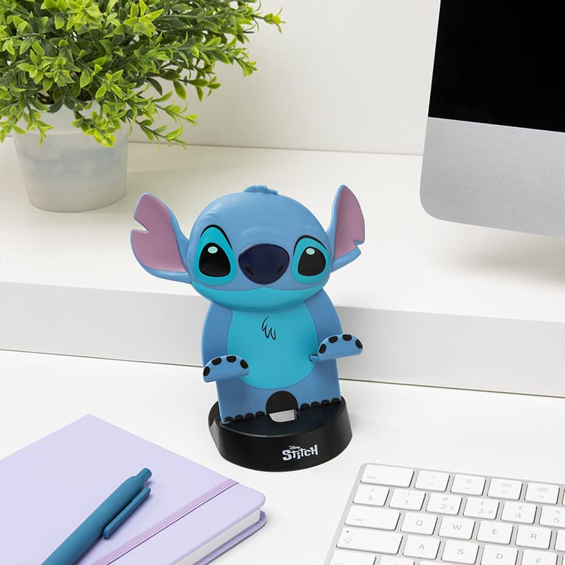 Support smartphone Stitch Paladone sur un bureau