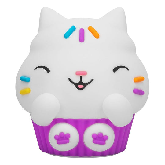 Lampe Squishy Glo Cakey Cat Gabby's Dollhouse 15cm allumée