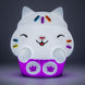 Lampe Cakey Cat Paladone de face, texture squishy