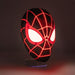 Lampe 3D LED Spider-Man Miles Morales Mask fixée au mur dans une chambre