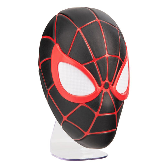 Contenu de la boîte de la lampe 3D LED Spider-Man Miles Morales (lampe, vis, instructions)