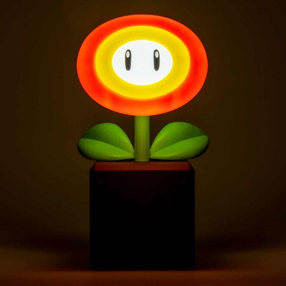 Lampe Fire Flower Paladone Products vue de face